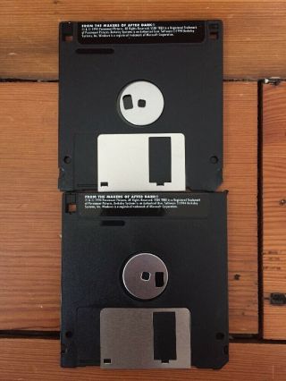 Vtg 1994 Berkeley Star Trek Screen Posters 3.  5 Floppy Disks For Macintosh Mac 5