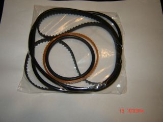 Eiki 16mm Projector Belts For Eiki Nt Series Projectors,  5 Belt Kit.  From 50001