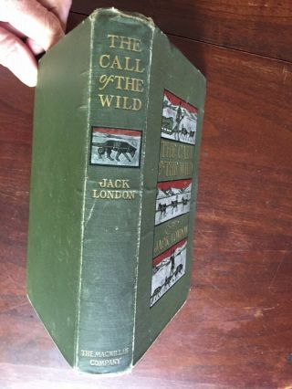 Jack London THE CALL OF THE WILD 1903 MacMillan 1st edition; 1st Printing 3