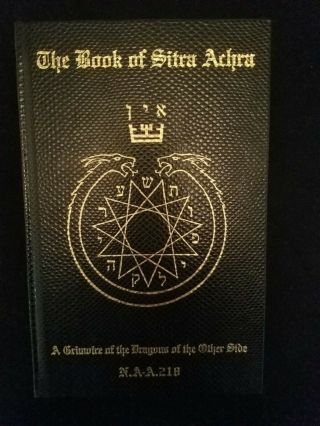 Book Of Sitra Achra First Edition Ixaxaar Anticosmic Satanism Gnosticism 714/777