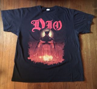 Vintage Band T - Shirt Dio Last In Line 2000