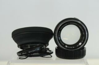 Olympus G.  Zuiko Auto - S 50mm F1.  4 Lens with Caps & Filter 5