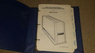 VINTAGE APPLE II ? FIRST CLASS PERIPHERALS SIDER FIXED DISK SUBSYSTEM BOOKLET 2