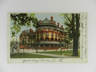 Vintage 1908 Posted Postcard Savannah Ga Hotel De Soto 5759 Tybee Island