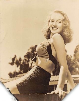 Evelyn Keyes,  Peggy Ryan,  Sexy Starlet 3 Vintage 40s Pinup Photos