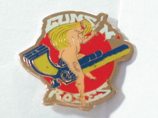 Vintage Guns N Roses Rock Group Pin,