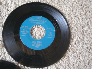 Vintage PLATTER PAK Vinyl Record Carrying Case & 23 Records (45) ELVIS 5