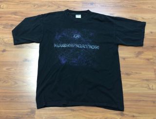 Yes Vintage Concert Tour Magnification T - Shirt 2001 Jon Anderson Steve Howe