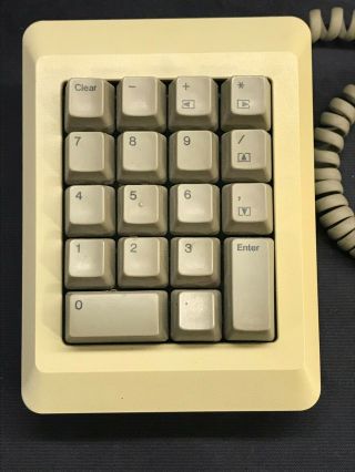 Apple Macintosh Numeric Keypad For Macintosh 128k,  512k - M0120 - Made In Usa