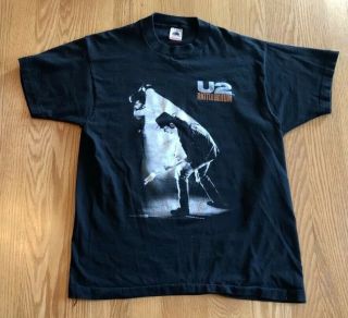 Vintage 1988 U2 Rattle And Hum Tour Shirt L