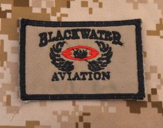 Vintage Blackwater Aviation Theather - Made Unit Patch