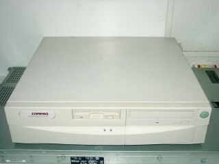 Vintage Compaq Presario Model 7180 Desktop Computer Gaming Pc W/ 2x Isa