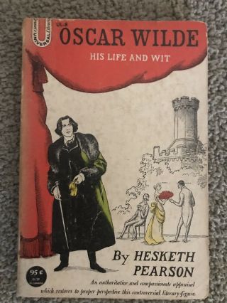Oscar Wilde,  His Life And Wit,  Paperback By Hesketh Pearson,  1946