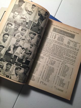 Reach Baseball Official American League Guide 1939 Centenary Centennial Vintage 5