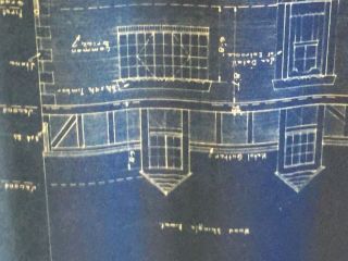 Vintage house blueprints building materials House Blue Prints 4