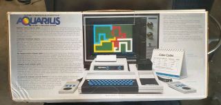 Vintage 1982 Mattel Aquarius Video Game Computer System w/Box 2