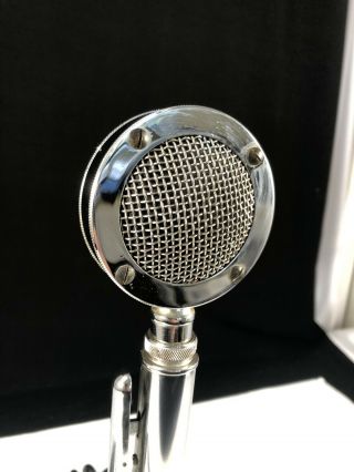 Vintage Astatic D - 104 Microphone Base Station Ham CB Radio T - UG8 Stand - 2