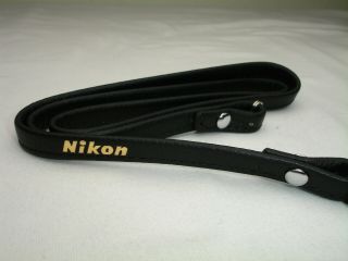 Nikon Camera Neck Strap With Lug Rings,  Vintage 02981