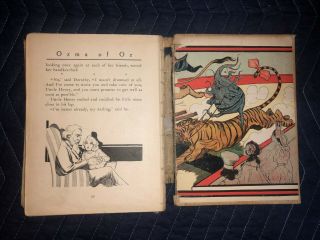 L.  Frank Baum; John Neill [illus] ' Ozma of Oz ' The Reilly Britton Co 1st Ed 1907 11