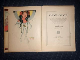 L.  Frank Baum; John Neill [illus] ' Ozma of Oz ' The Reilly Britton Co 1st Ed 1907 7