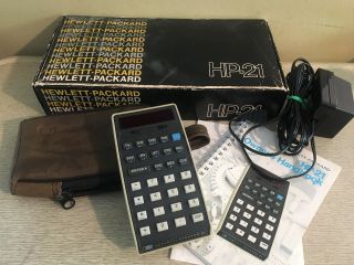 Hewlett - Packard Hp - 21 Scientific Calculator 1975 Vintage Rare,  Parts