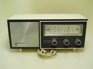 Vintage Panasonic Radio Re - 6137 Fm Am 2 Band 7 Transistor 7 Diode No Issues