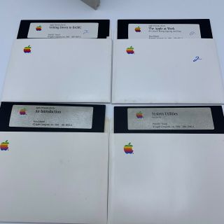 Apple Iic 2c System Utilities Floppy Disk Set Pack In Vintage Computer Verified