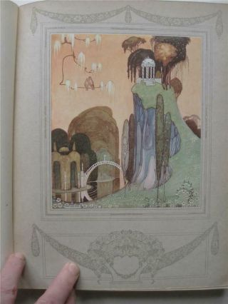 IN POWDER & CRINOLINE Old fairy tales.  24 colour plates Kay Nielsen 1st 1913 25J 12
