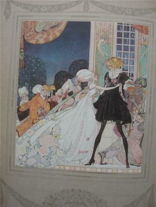 IN POWDER & CRINOLINE Old fairy tales.  24 colour plates Kay Nielsen 1st 1913 25J 7
