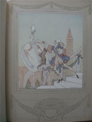 IN POWDER & CRINOLINE Old fairy tales.  24 colour plates Kay Nielsen 1st 1913 25J 8
