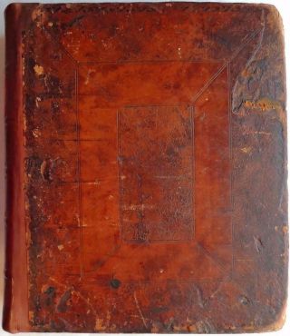 1803 Handwritten Diary Kjv Bible Etheridge Amos Doolittle Family Records Uk War