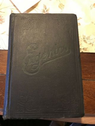 Eugenics - The Laws Of Sex,  Life And Heredity By T.  W.  Shannon - 1920 Edition
