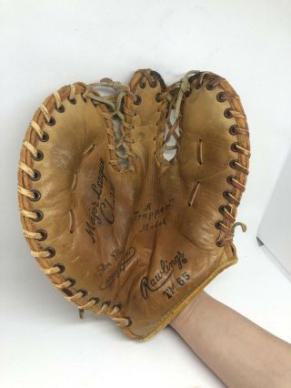 Rawlings Tm - 65 Vintage Baseball Glove Rht