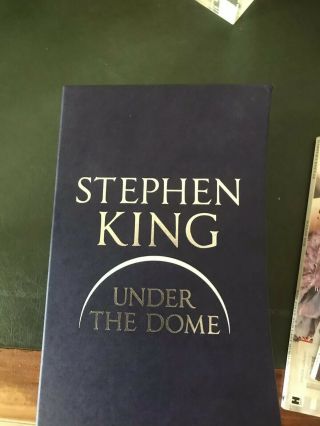 Stephen King Under The Dome,  Uk Signed Limited Edition