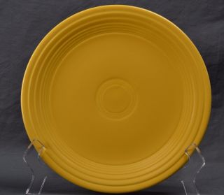 Vintage Fiesta Fiestaware Dinner Plate Yellow 9 3/8 Inch