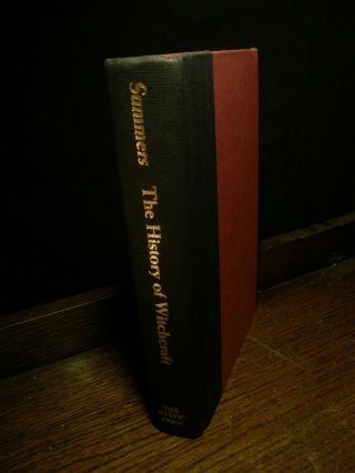 99p? - The History Of Witchcraft - Montague Summers Occult Satanism Devil Magic
