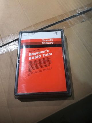 Nos Ti99 - 4a Home Computer Cassette Beginner 