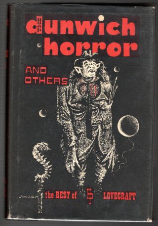 Lovecraft,  H P - Dunwich Horror (arkham House,  1963,  Dj)
