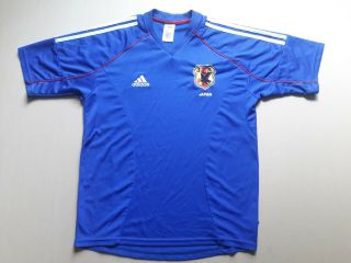 Japan National Team 2002 - 2004 Football Shirt Adidas Vintage Retro Jersey (M) 2