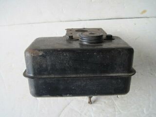Vintage Briggs & Stratton ? Engine Gas Tank With Mounting Bracket Made In Usa