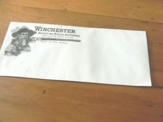 The Winchester Repeating Rifles Shotguns Advertising Gun Cover Envelope