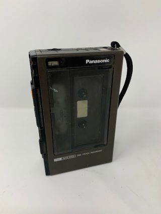 Panasonic System Rq - 335a Cassette Tape Player Recorder Vintage Electronics Vtg