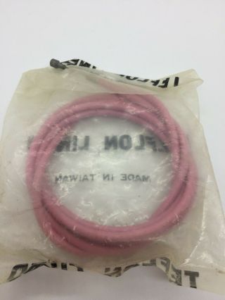 BMX Old School Vintage NOS Pink Tpeflon Lined Brake Cable 2