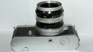 Nikon Nikkormat FT SLR Camera Comes with Nikkor - H 50mm f1.  2,  Hard case 4