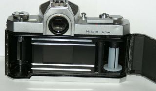Nikon Nikkormat FT SLR Camera Comes with Nikkor - H 50mm f1.  2,  Hard case 8