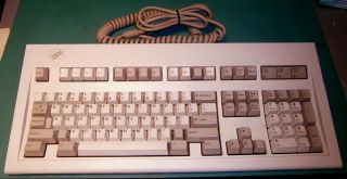 Ibm Keyboard - Vintage 1988 - From Storage