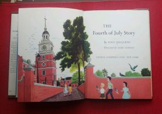 The 4Th of July Story Alice Dalgliesh - 1st Edition 1956 HCDJ Book Dustjacket 4
