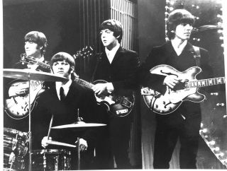The Beatles 1966 Live T.  V.  Appearance. ,  Vintage Photograph (uk)