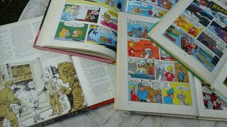 1970s Vintage TV Annuals Dad ' s Army Tom & Jerry Pink Panther comics cartoons 2