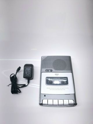Vintage Rca Rp3503 - A " Shoebox " Personal Portable Cassette Tape Recorder Player